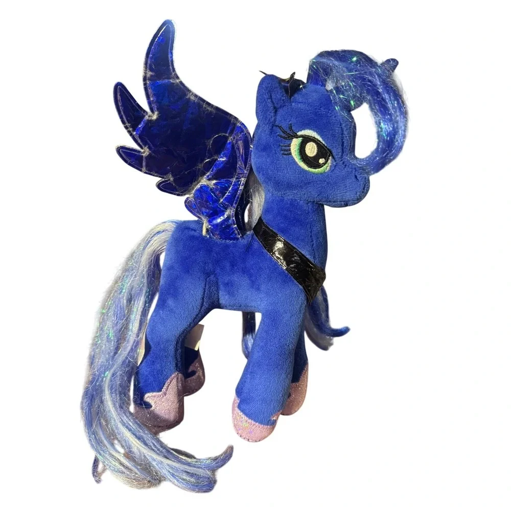 Ty My Little Pony Plush Lot 3pc Princess Luna Rainbow Dash Sea‎ Pony Sparkle